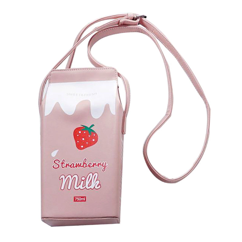 Pure Milk Mini Handbag-Handbags-MAUV STUDIO-STREETWEAR-Y2K-CLOTHING