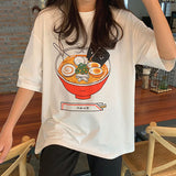 Ramen Noodles Tee-T-Shirts-MAUV STUDIO-STREETWEAR-Y2K-CLOTHING