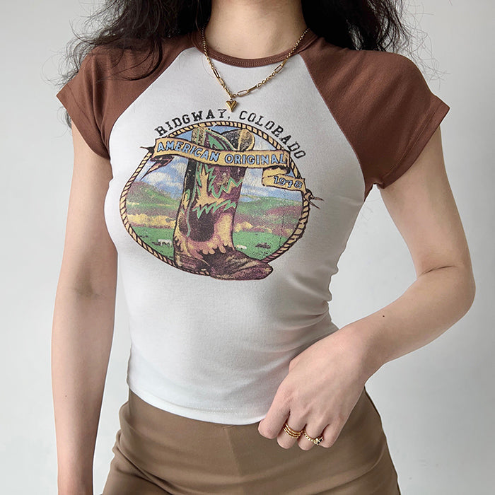Ridgway Vintage T-Shirt-T-Shirts-MAUV STUDIO-STREETWEAR-Y2K-CLOTHING
