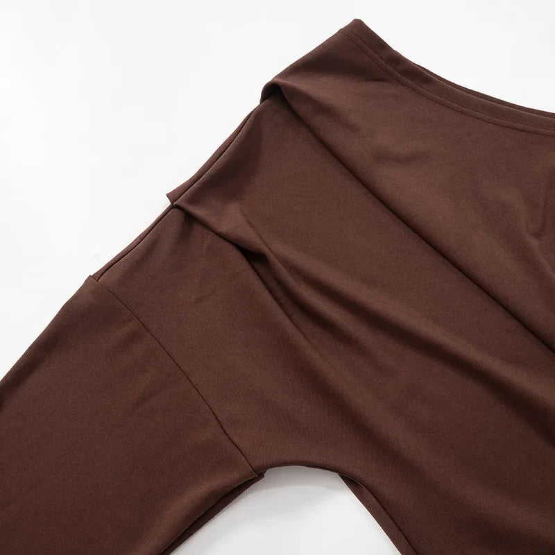 Ruched Bodycon Mini Dress view 7 | MAUVSTUDIO®