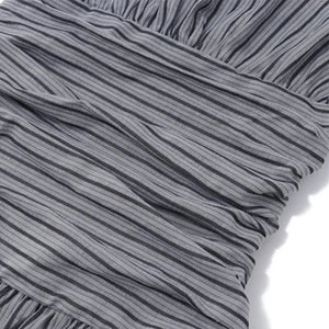 Ruched Halter Midi Dress view 5 | MAUVSTUDIO®