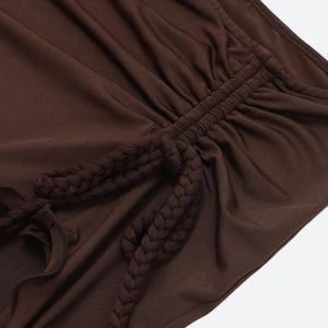 , Y2K skirt styled with a crop top