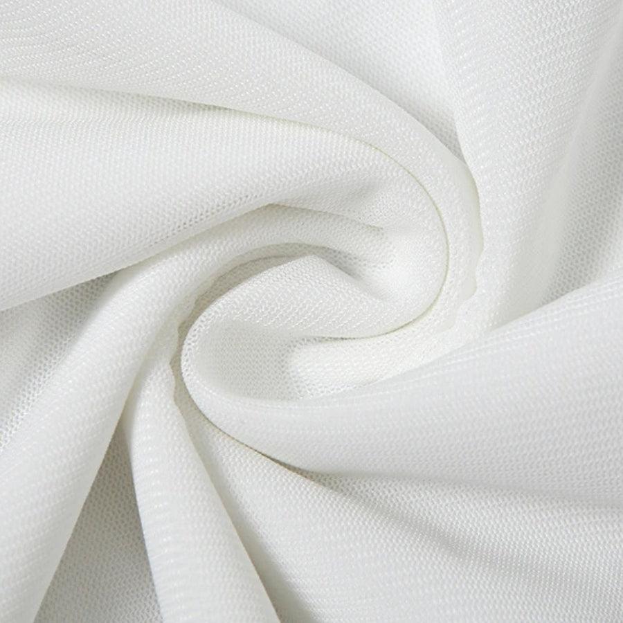Ruffled Mullet Mini Dress view 6 | MAUVSTUDIO®