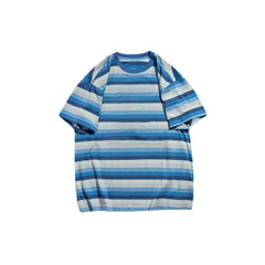 Run Your Game Striped T-Shirt-T-Shirts-MAUV STUDIO-STREETWEAR-Y2K-CLOTHING