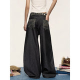 Y2K Baggy Cargo Wide Leg Denim Jeans