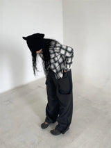 Y2K High Waist Wide Leg Trousers