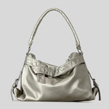 Y2K Moto Tassel Large PU Tote Bag
