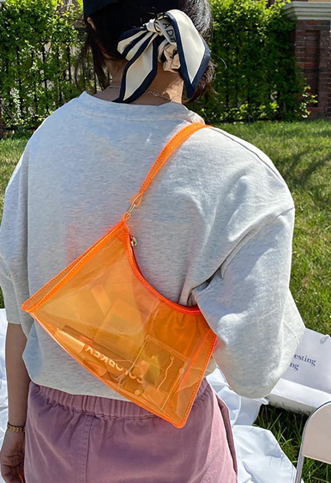 Sac à bandoulière en gelée d'été-Bags-MAUV STUDIO-STREETWEAR-Y2K-CLOTHING