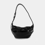 Y2K Ruched Cloud Shoulder Dumpling Bag