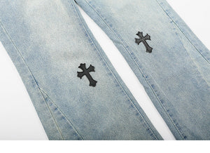 'Sacred' Jeans-Jeans-MAUV STUDIO-STREETWEAR-Y2K-CLOTHING