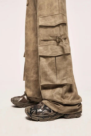 Safari Cargo Pants-Mauv Studio