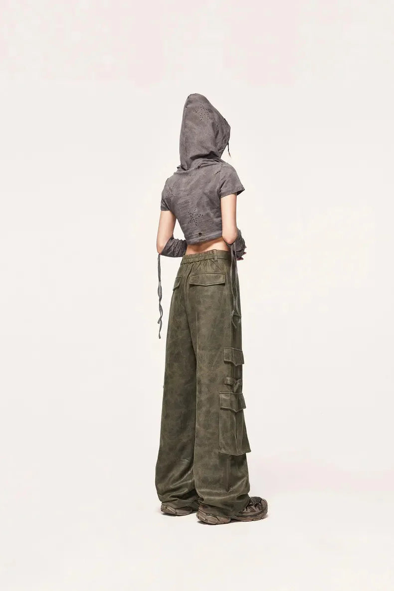 Safari Cargo Pants-Mauv Studio