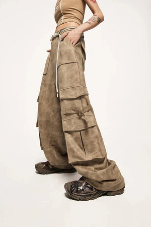 Safari Cargo Pants-Mauv Studio