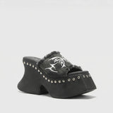 Sandales Platform Chunky Y2K Punk Rivets – MAUVSTUDIO®