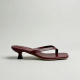 Sandales Slides Low Heel Street Style Y2K – MAUVSTUDIO®