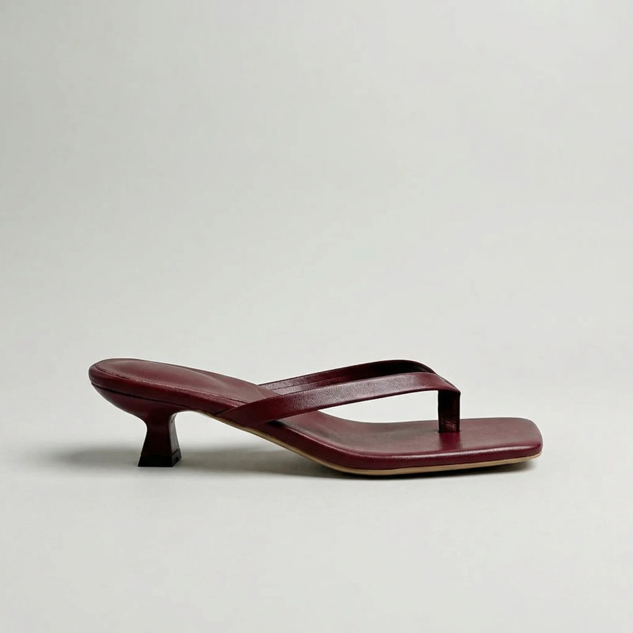 Y2K Street Style Low Heel Slide Sandals