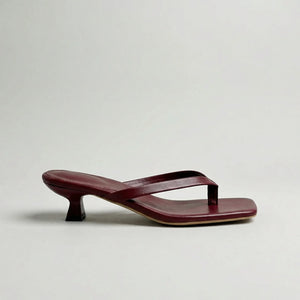 Sandales Slides Low Heel Street Style Y2K – MAUVSTUDIO®