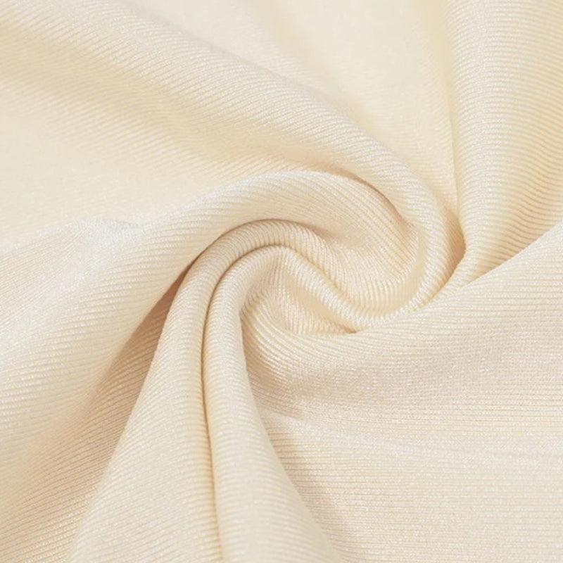 Satin Bodycon Mini Dress view 6 | MAUVSTUDIO®