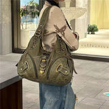 Vintage Y2K Brown Shoulder Bag   