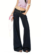 Y2K Vintage Wide Leg Low Rise Jeans