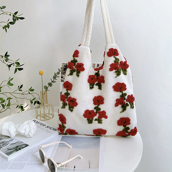 Secret Garden Tote Bag-Handbags-MAUV STUDIO-STREETWEAR-Y2K-CLOTHING