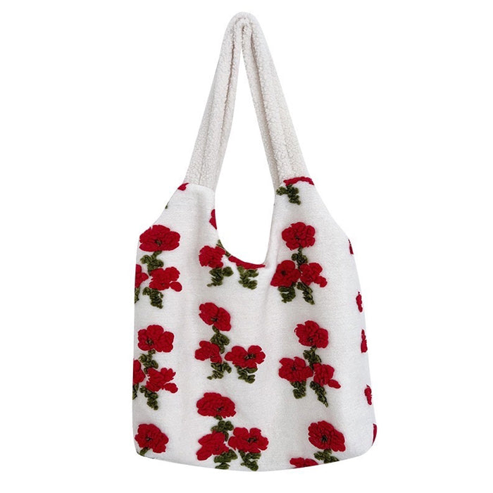 Secret Garden Tote Bag-Handbags-MAUV STUDIO-STREETWEAR-Y2K-CLOTHING