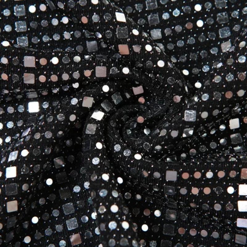 Sequined Halter Neck Top – MAUVSTUDIO®