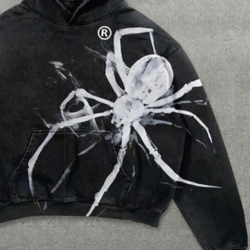 Y2K Spider Hoodie – MAUVSTUDIO® Y2K Spider Hoodie – MAUVSTUDIO®