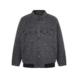 Y2K Retro Striped Quilted Jacket