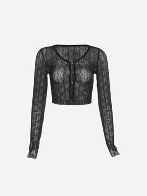 Sheer Crop Top – MAUVSTUDIO®