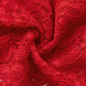 Sheer Lace Maxi Dress view 6 | MAUVSTUDIO®