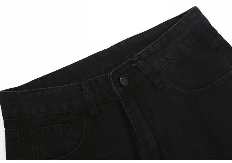 'Side' Jeans-Jeans-MAUV STUDIO-STREETWEAR-Y2K-CLOTHING