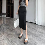 , Y2K skirt styled with a crop top