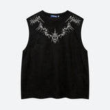 Sigilism Embroidered Sweater Vest