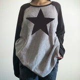 Skater Girl Star Top-Tops-MAUV STUDIO-STREETWEAR-Y2K-CLOTHING