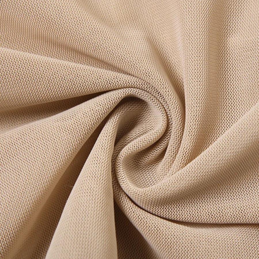 Skin Colored Mesh Top – MAUVSTUDIO®