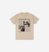 Y2K Slowdive Graphic T-Shirt-Tee-Khaki-S-MAUV STUDIO®
