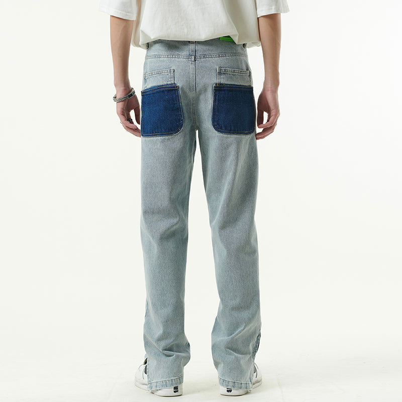 'Snake' Jeans-Jeans-MAUV STUDIO-STREETWEAR-Y2K-CLOTHING