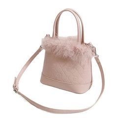 Soft Girl Aesthetic Fluffy Bag-Handbags-MAUV STUDIO-STREETWEAR-Y2K-CLOTHING