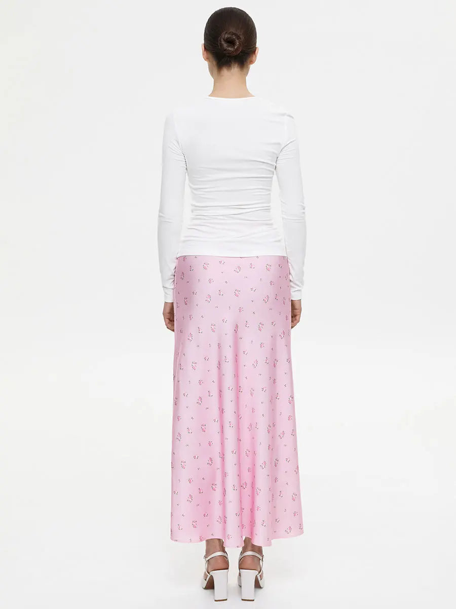 , Y2K skirt styled with a crop top
