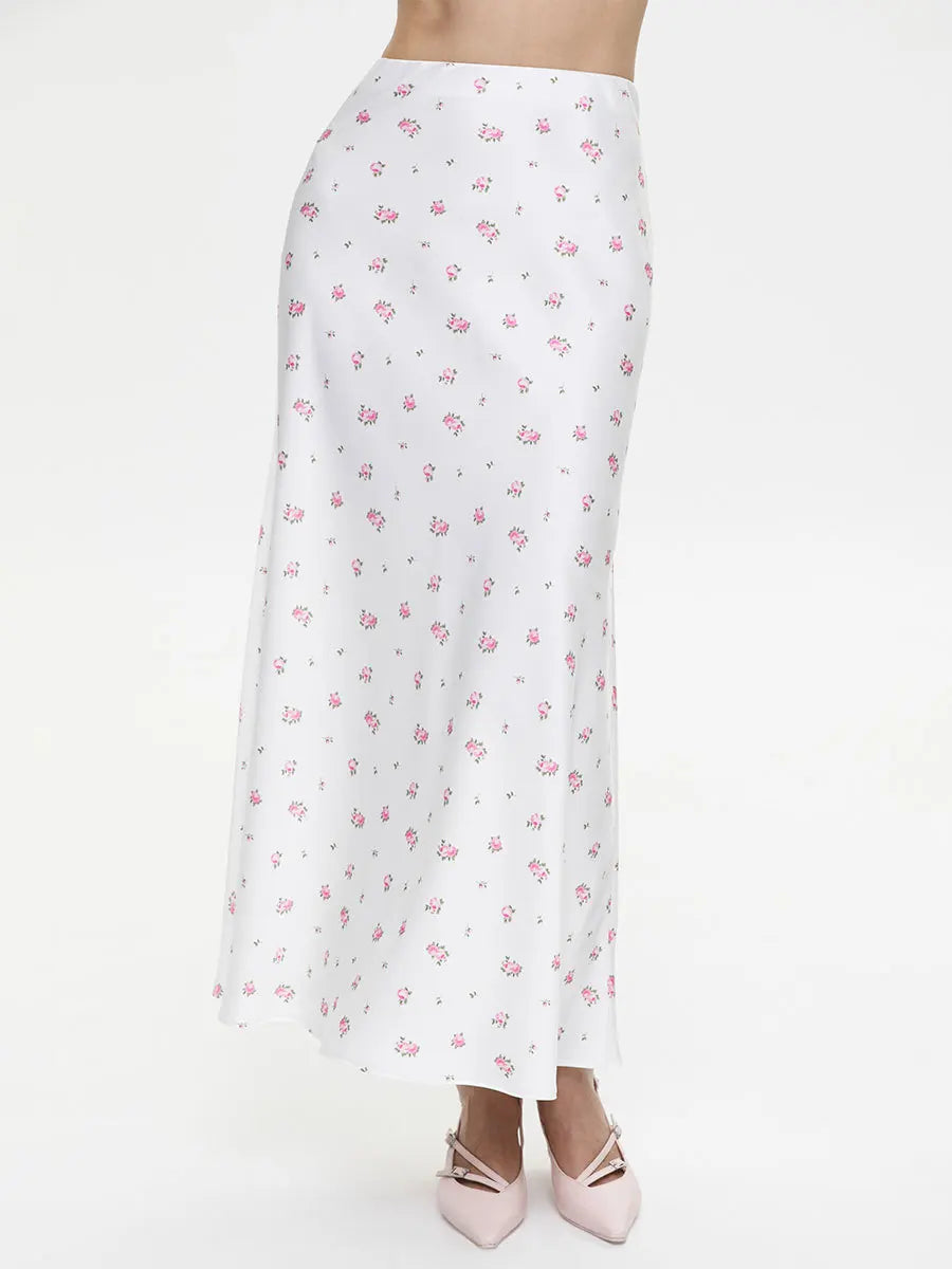 , Y2K skirt styled with a crop top