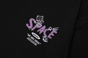 'Space bear' T shirt-T-Shirts-MAUV STUDIO-STREETWEAR-Y2K-CLOTHING