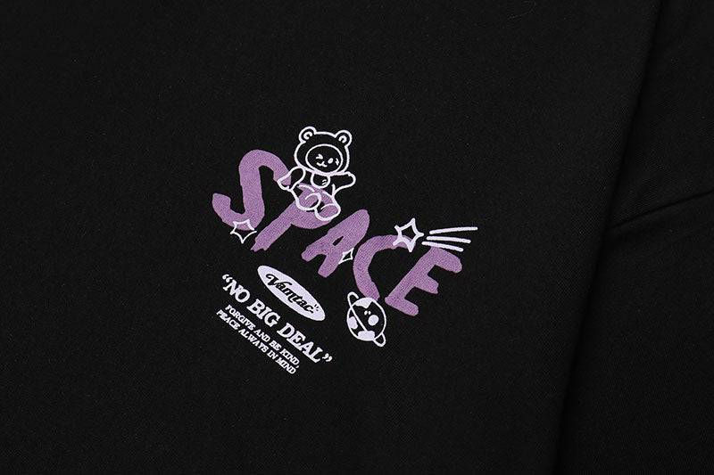 'Space bear' T shirt-T-Shirts-MAUV STUDIO-STREETWEAR-Y2K-CLOTHING