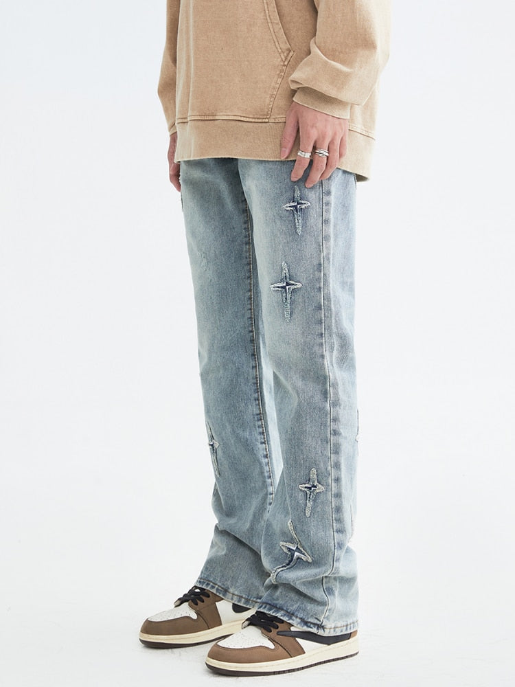 'Spark' Jeans-Jeans-MAUV STUDIO-STREETWEAR-Y2K-CLOTHING
