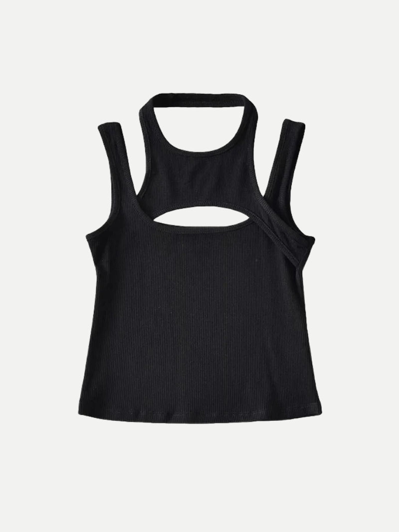 Sporty Asymmetric Tank Top – MAUVSTUDIO®