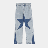 'Star' Jeans-Jeans-MAUV STUDIO-STREETWEAR-Y2K-CLOTHING