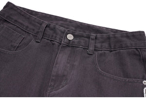 'Star of David' Jeans-Jeans-MAUV STUDIO-STREETWEAR-Y2K-CLOTHING