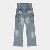 'Stitch' Jeans-Jeans-MAUV STUDIO-STREETWEAR-Y2K-CLOTHING
