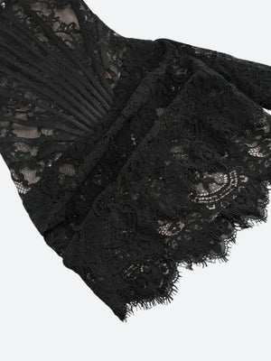 Strapless Lace Mini Dress view 5 | MAUVSTUDIO®