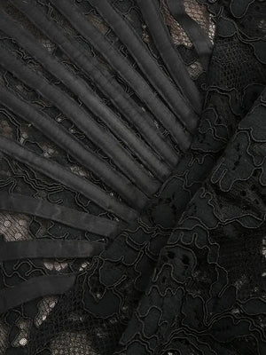 Strapless Lace Mini Dress view 7 | MAUVSTUDIO®
